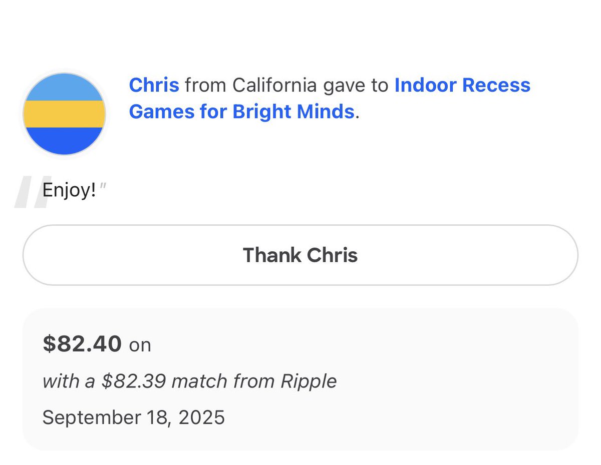 Thank you #MysteryChris!!!! 🥳 my students are going to be so excited for their new games.