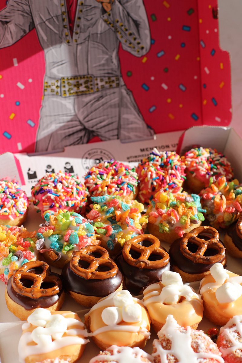 If loving mini donuts is wrong, I don’t wanna be right. 🍩🔥