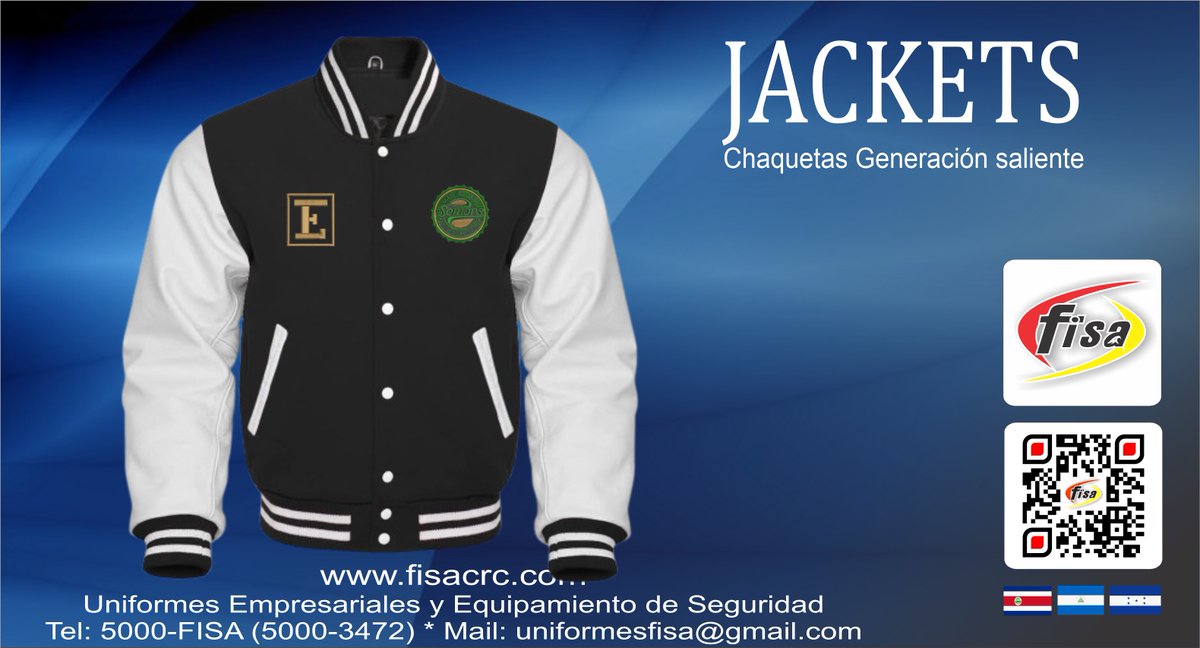 UniformesFisa's tweet photo. Ya tenemos las chaquetas de la generación saliente. Contrátalas ahora. Info: https://t.co/WnNdAV7kwA
#Generacionales2026 https://t.co/gGc5mmbRVF