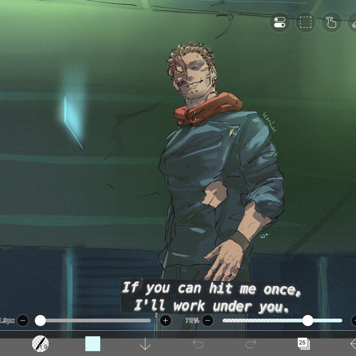 wenlee95's tweet image. Hit me once