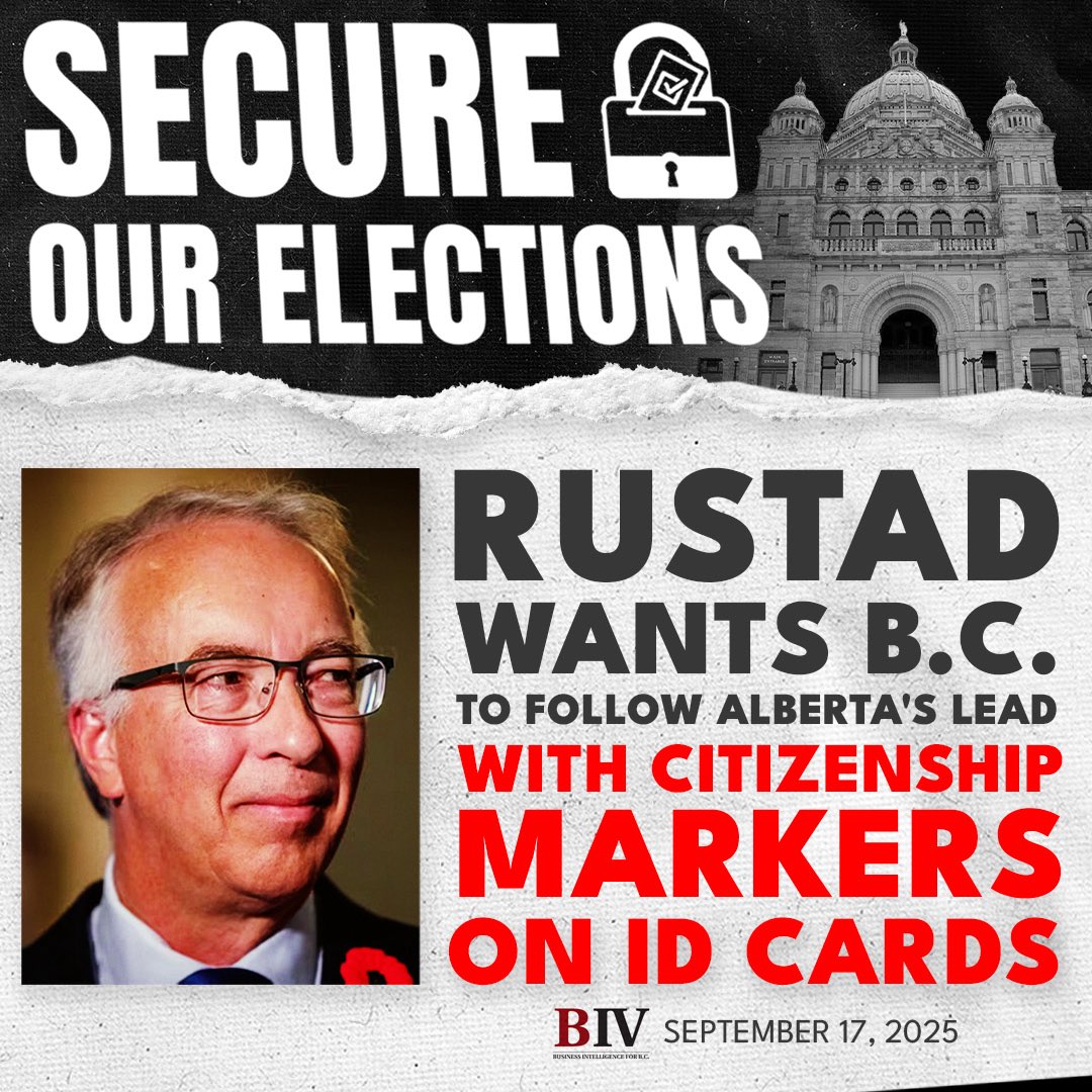 Conservative Caucus of BC (@bcconservcaucus) on Twitter photo Conservative Leader John Rustad is demanding clear citizenship markers on ID to prevent election fraud. 
Only Canadian citizens should decide the future of our province. 
biv.com/news/economy-l… Conservative Leader John Rustad is demanding clear citizenship markers on ID to prevent election fraud. 
Only Canadian citizens should decide the future of our province. 
biv.com/news/economy-l…