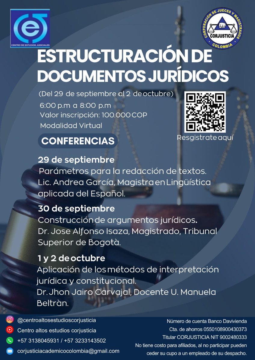 Centro de Altos Estudios de Corjusticia (@ccorjusticia) on Twitter photo 