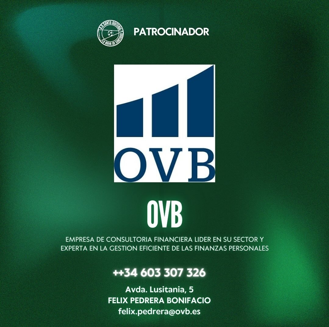 Nos complace anunciar a OVB @pedrerabonifacio como patrocinador de nuestro equipo. ¡Gracias por confiar en nosotros y apoyar al deporte de nuestra tierra!