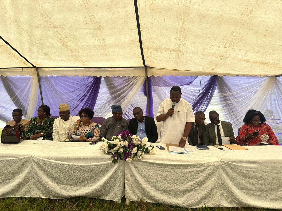 LASUSTECH honors 59 retirees in a heartfelt send-forth today, Sept 18, 2025. VC (rep. Prof. Denloye) praised their legacy, quoting Ecclesiastes 3:1.  
LASPEC’s Mrs. Makinde shared post-retirement insights. Registrar Mr. Ogungbe closed with certificate presentations.