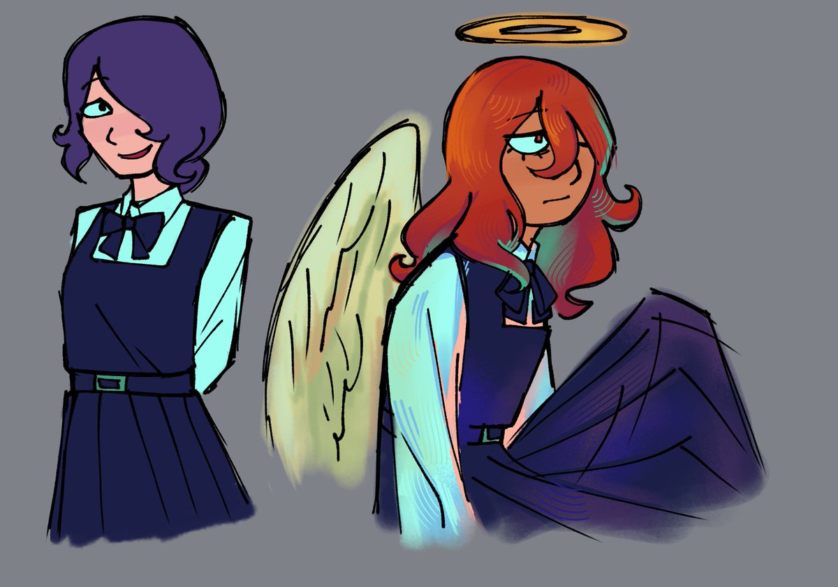 had to draw them