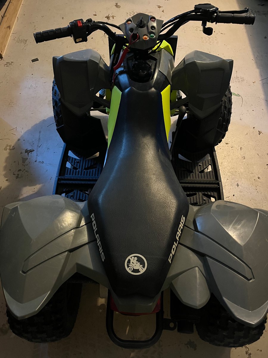 For sale-

Polaris Outlaw 110 w push bumper, $3,500 OBO. Used a handful of times &amp; has certificate of origin.