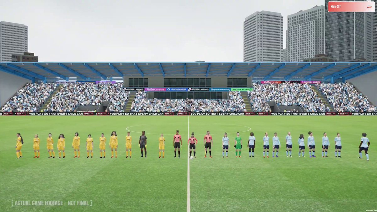 fmscout's tweet image. 🆕 16 #FM26 #Screenshots revealed &amp;amp; screen-grabbed today

+ You may select either a men's team, a women's team or start unemployed
+ There are 58 playable nations for men, 11 for women
+ No option to manage national teams yet
+ Cityscapes

All on 1 page ➔ fmed.cc/fm26-screensho…