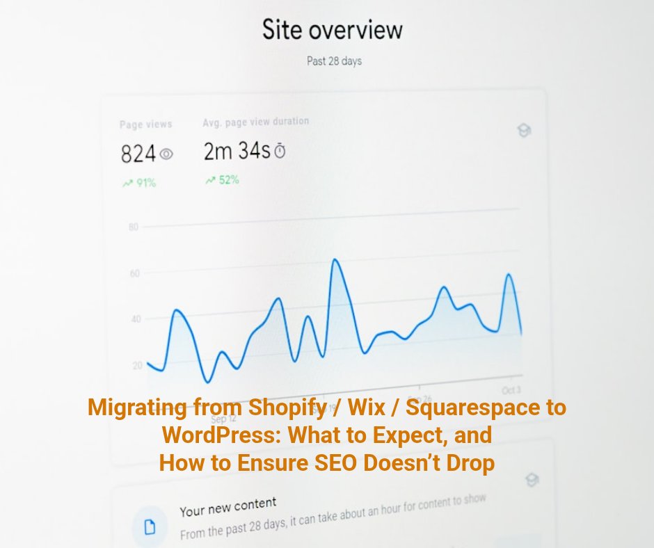 soskyeodell's tweet image. Switching from Shopify, Wix, or Squarespace?
Keep SEO safe ✅ Upgrade design ✅ Full control 💻
#WordPressMigration #SEO #WebDesign
Read the full article here: skyeodell.com/web-design-dev…