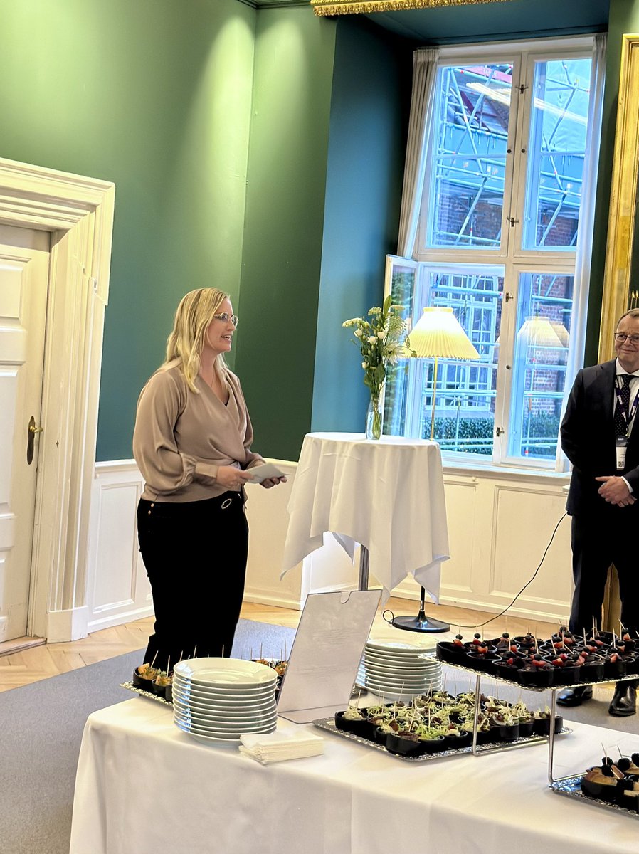 It is time 🥳🥹

Minister for Economic Affairs <a href="/stephanie_lose/">Stephanie Lose</a> welcomes her EU colleagues at the reception before the informal ECOFIN kicks off tomorrow with discussions on EU’s competitiveness and turmoil in the global economy. 

Two exciting days ahead! 

#dkpol #dkøko #eu2025