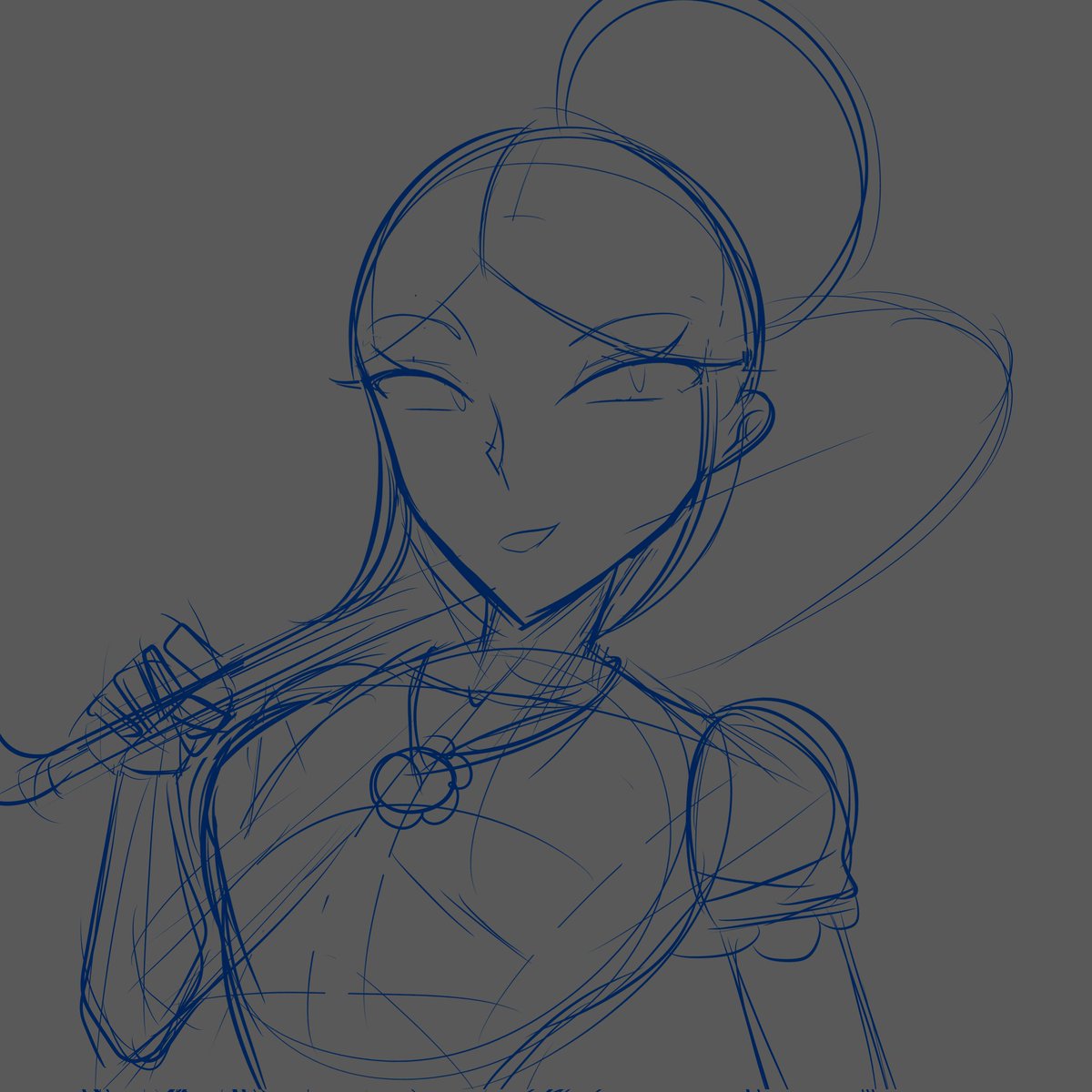 Brawl Stars girls sketches