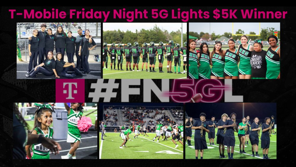 Hempstead High School Wins $5,000 T-Mobile Friday Night 5G Lights Contest hempsteadisd.org/o/hisd/article…