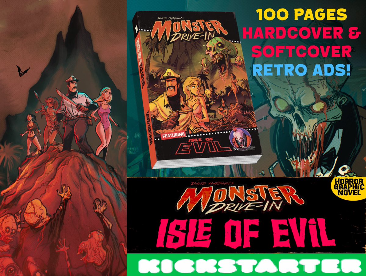 Thank you to everyone for the support on the MONSTER DRIVE-IN kickstarter campaign so far! We are at 14k now with only 12 days to go. Ive been having so much fun drawing up monsters for these sketch cards! There are still some left if you wanted one so grab yours while you can!