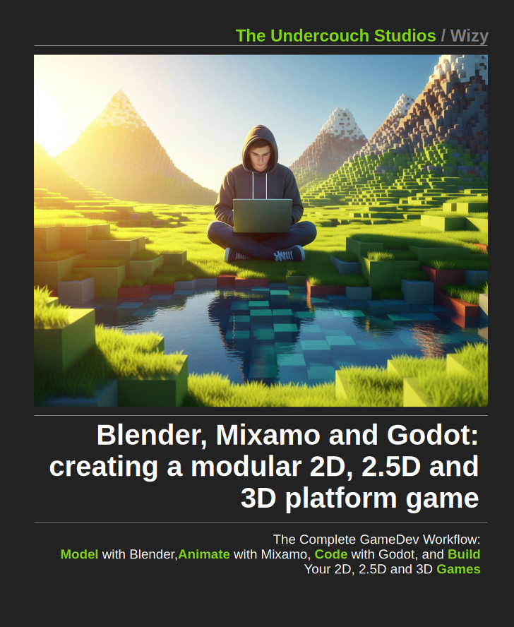 "Blender, Mixamo and Godot: creating a modular 2D, 2.5D and 3D platform game" is out now !!