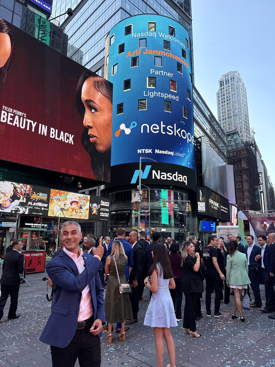 Josh Machiz (@machiz) on Twitter photo A true homecoming moment: joining <a href="/arifj/">Arif Janmohamed</a> and the Netskope team as they take the company public today on Nasdaq A true homecoming moment: joining <a href="/arifj/">Arif Janmohamed</a> and the Netskope team as they take the company public today on Nasdaq