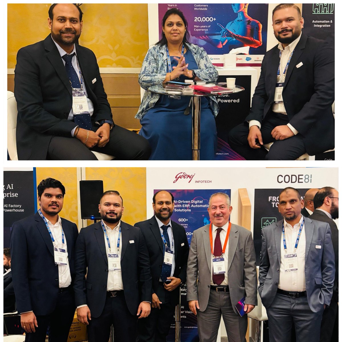 GodrejInfotech's tweet image. Godrej Infotech wraps up Day 1 at #IDCCIOSummit! Inspiring convos with CIOs & industry leaders. Day 2 here we come! #CIOsummit #DigitalFuture