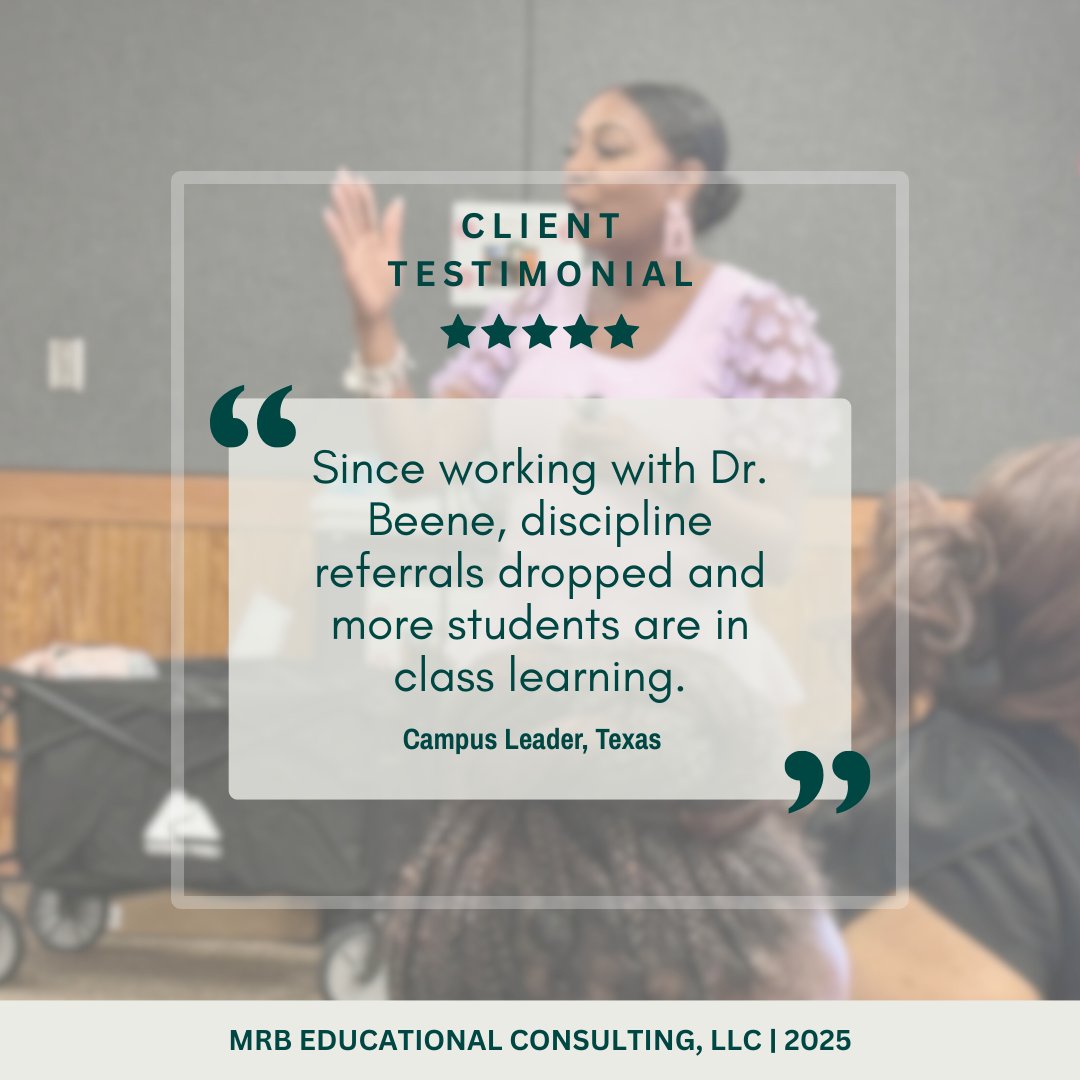 Discipline down. Learning up. Systems + coaching. 

Want similar results?
Start  here → bit.ly/The-Principals…

Then, let's talk! bit.ly/MRB_Cal
