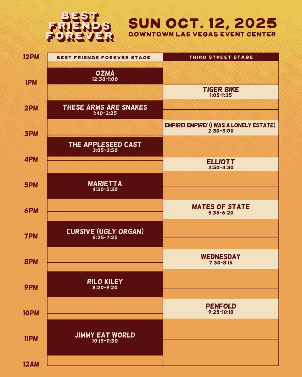 Best Friends Forever Festival tweet media