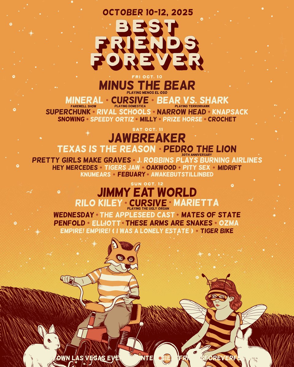Best Friends Forever Festival tweet media