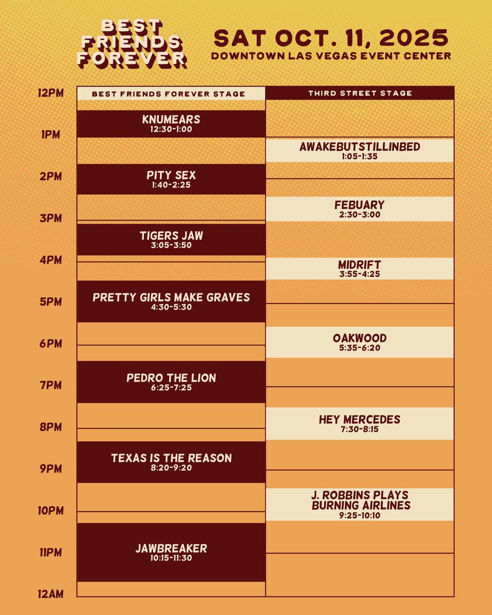 Best Friends Forever Festival tweet media