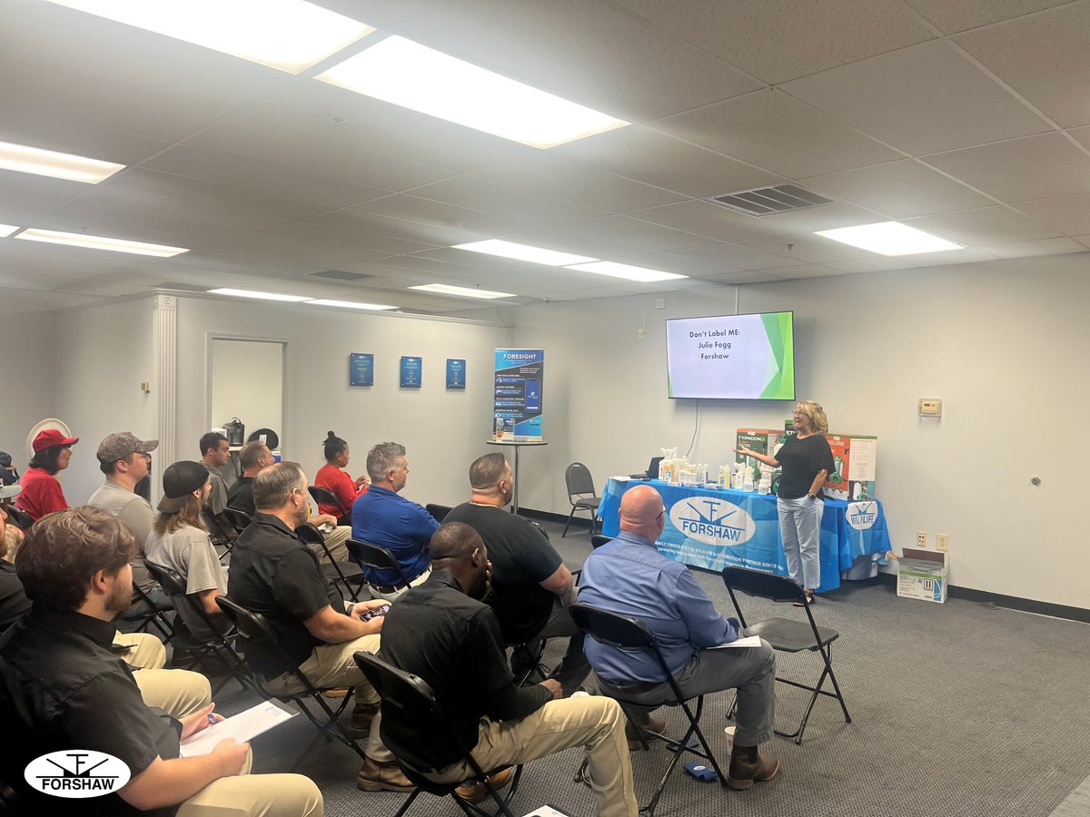 Forshaw_Inc's tweet image. Today’s Fall training at our Kennesaw Branch featured Julie Fogg with 2 hours of HPC. 🌟 Thank you to all who joined us, and we look forward to seeing everyone next month for WDO training as our series continues!

#FORSHAW #KennesawTrainings #PMP #PestManagement #PestControl