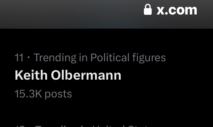 Keith Olbermann tweet media