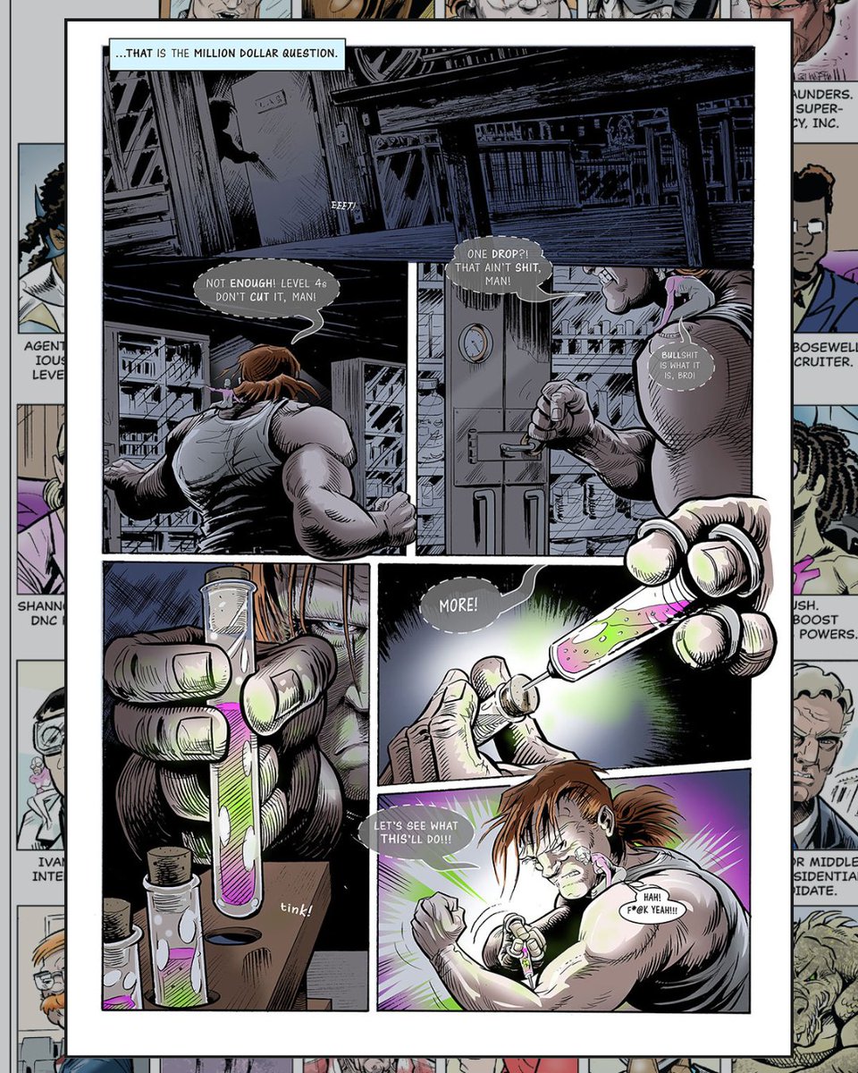 topshelfcomix's tweet image. Prepare for the sequel to one of @cbr's Best Graphic Novels of All Time!

When superpowers aren’t enough…some heroes look for a boost to give them the competitive edge.

Preorder #FARMSYSTEM: Rage by Rich Koslowski!: ow.ly/NibH50WYWzK

#FarmSystemRage #satire #superhero