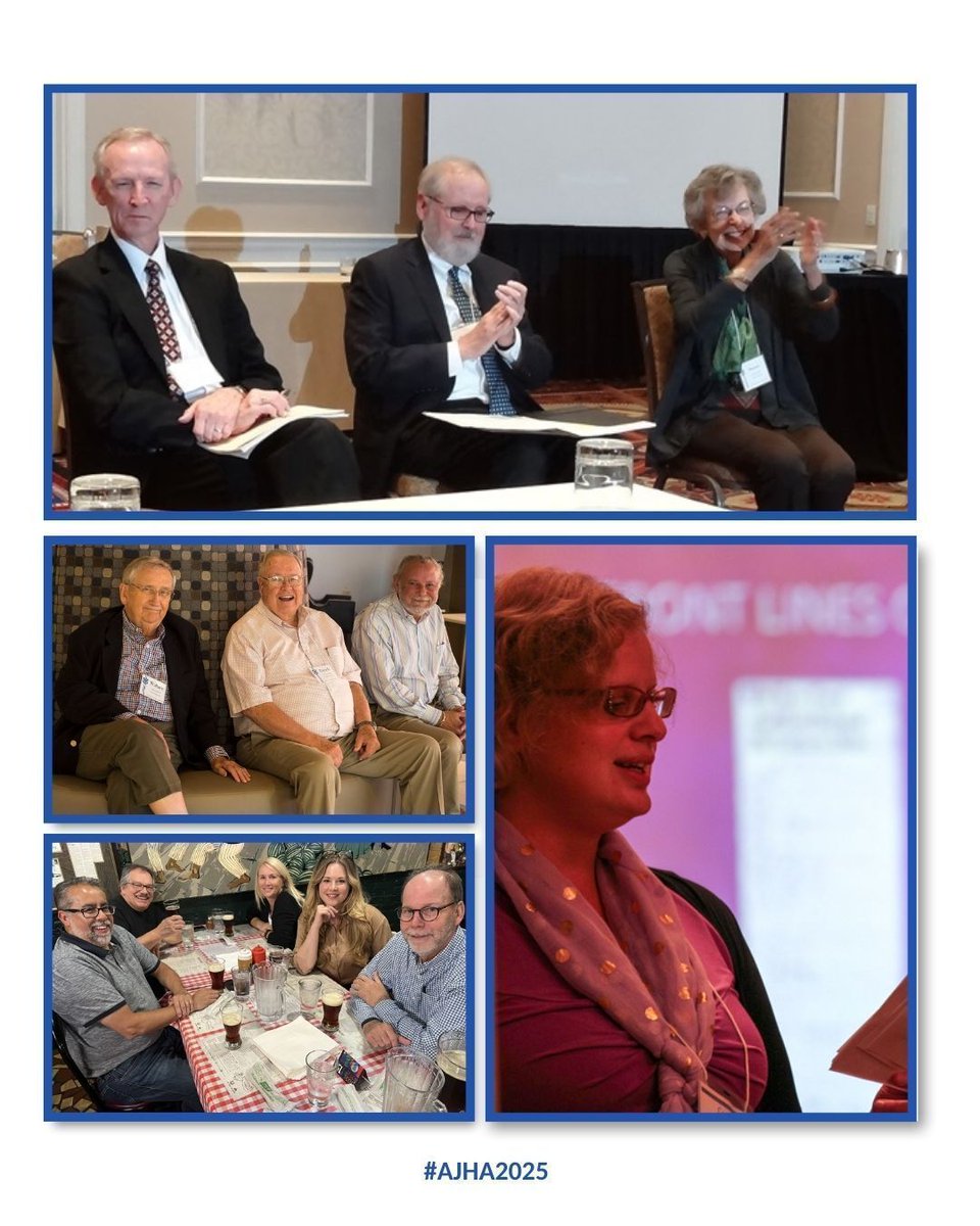 Worth another trip into our own photo archive to celebrate being just seven days away from #AJHA2025! 🌴 📰 📚 🌊