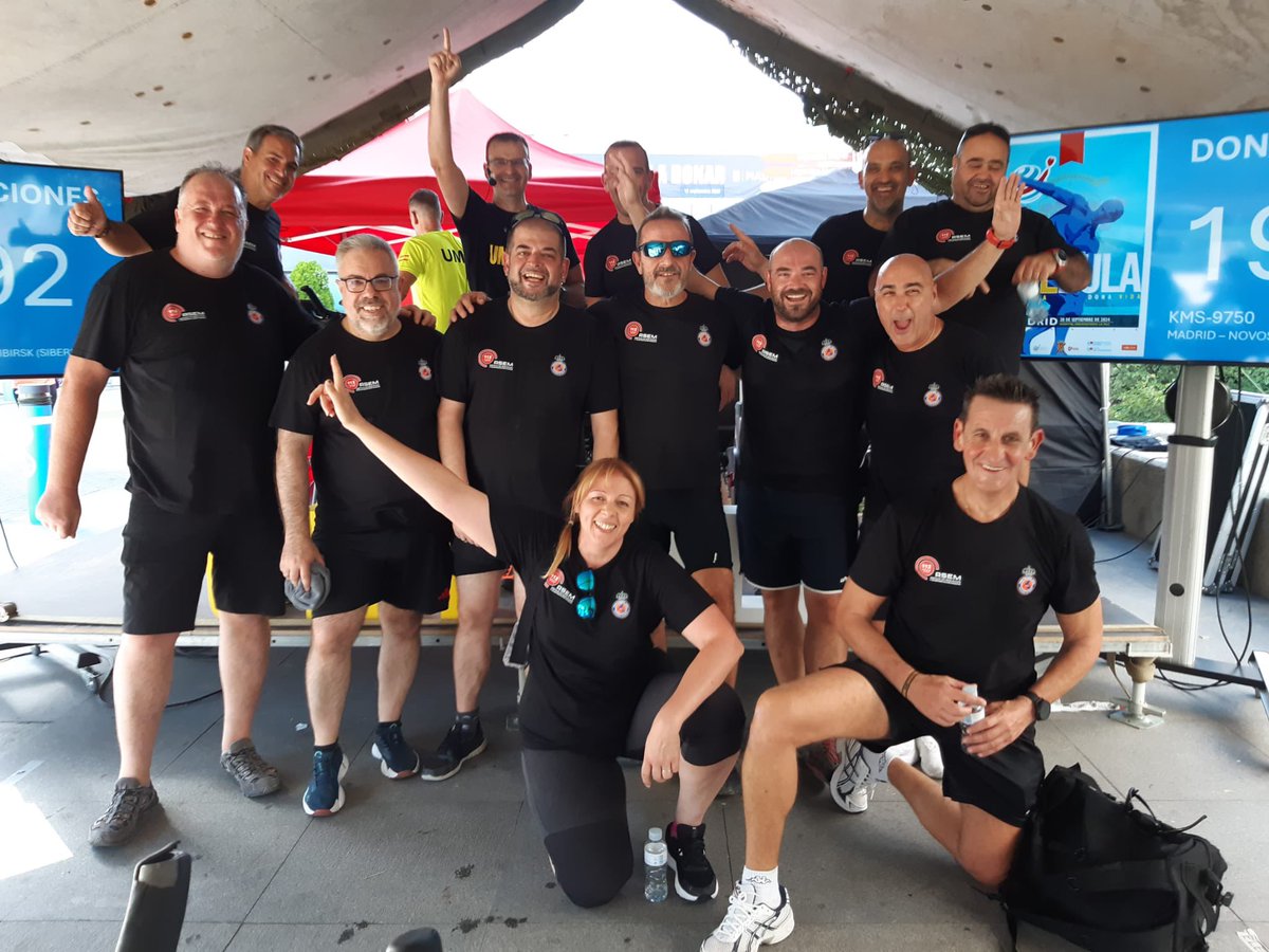 👍🏻 También nosotros hemos hecho hoy deporte para promover la donación de médula. 

👏🏻 Enhorabuena al Hospital La Paz, a la <a href="/UMEgob/">UME</a> y a todos los que han querido aportar su solidaridad.  

#UMEdula 
#Madrid112 
#ERIVE 
#LasProtesCuentan 
#ASEM112