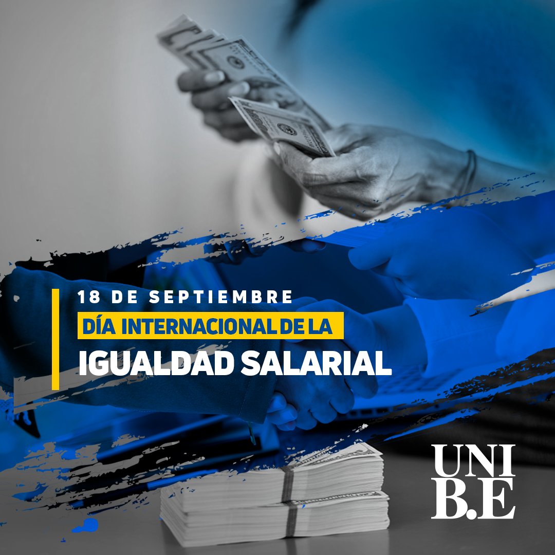 💼 La igualdad salarial no es solo un derecho, es un paso esencial hacia una sociedad más justa.
Hoy recordamos la importancia de valorar el talento y el esfuerzo por igual, sin distinciones.
#IgualdadSalarial #EquidadDeGénero #EfeméridesUNIBE
