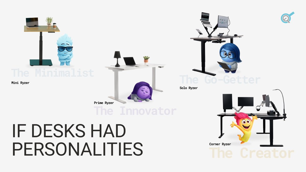 ProgressiveDesk's tweet image. " If Standing Desks Had Personalities…
At Progressive Desk, every desk is a mood. Which one’s yours?

⚡ Swipe &amp;amp; tell us: Which desk personality are YOU?

🛠️ Build yours 👉 hubs.la/Q03HYhXB0

#ProgressiveDesk #DeskPersonality #WorkInspired #WFHGoals #ErgonomicWorkspace