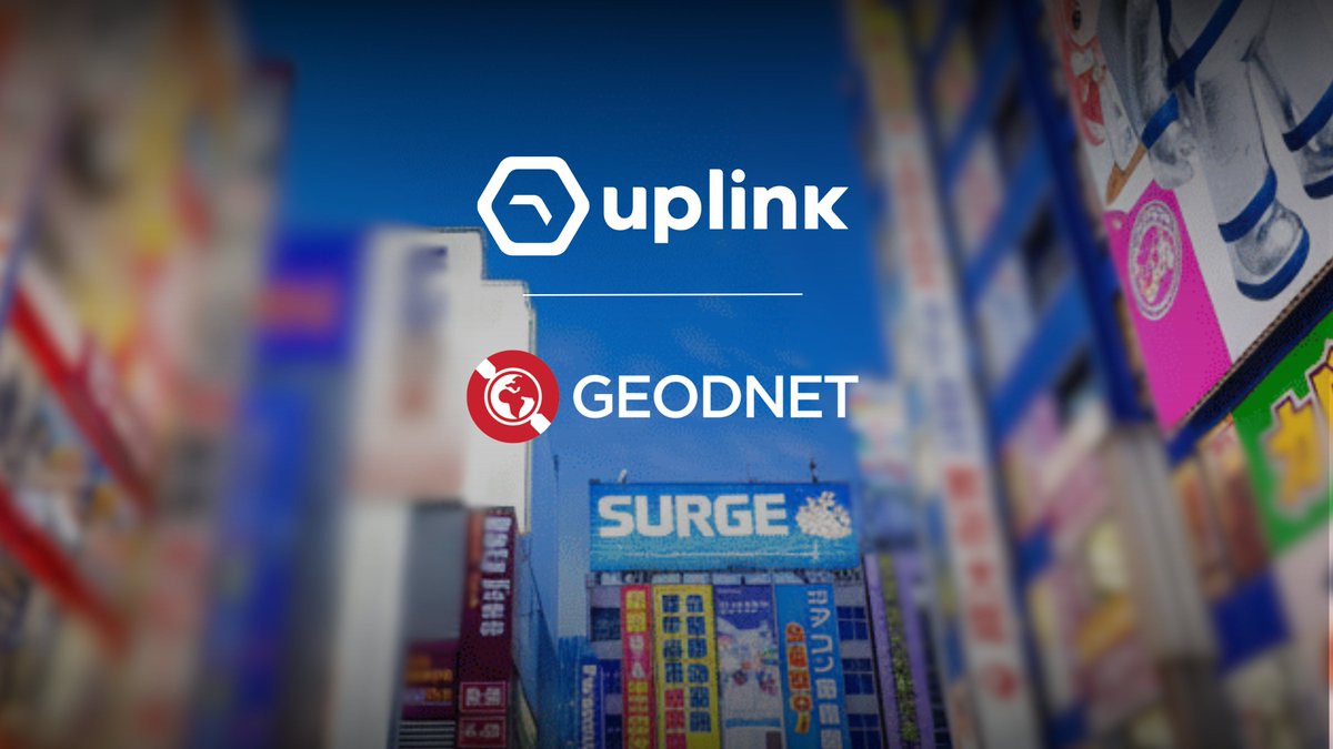 uplink_xyz's tweet image. 1/ The @GEODNET_ SURGE is live in Japan 🇯🇵
🎁 Win free hardware to mine $GEOD
 ✨ Earn bonus points &amp;amp; claim NFTs
 ⚡ Only 50 eligible winners, don’t miss out!