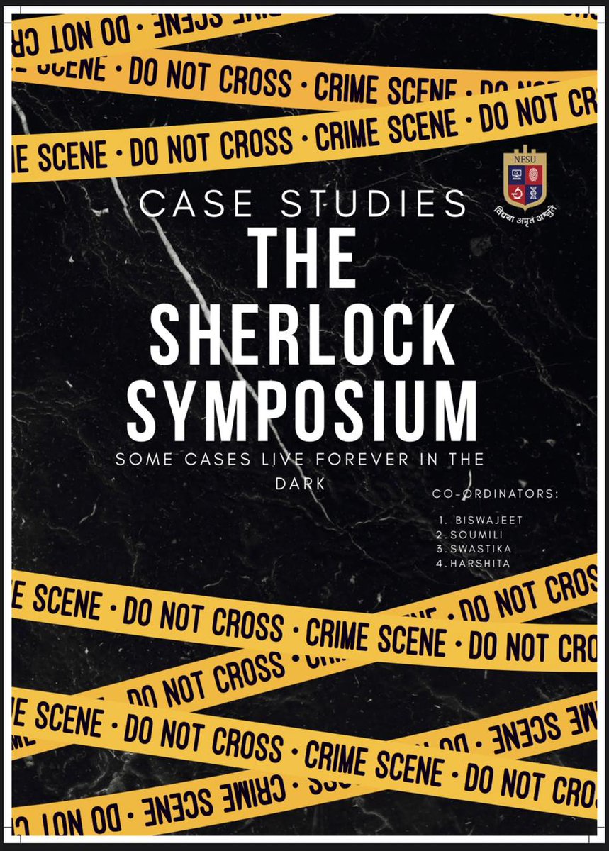 dharwadnfsu's tweet photo. ๐ต๏ธโโ๏ธ Veritas 2025 is here!
โ๏ธ Celebrating World Forensic Science Day at NFSU Dharwad
๐
Sept 19 |๐ 10 AM onwards
๐ฌWhere Science Meets Justice
๐ฅCrime scenes, case studies, quizzes & more!
#Veritas2025 #ForensicScience #NFSUDharwad #WorldForensicScienceDay #WhereScienceMeetsJustice https://t.co/OjYLJnFoQO
