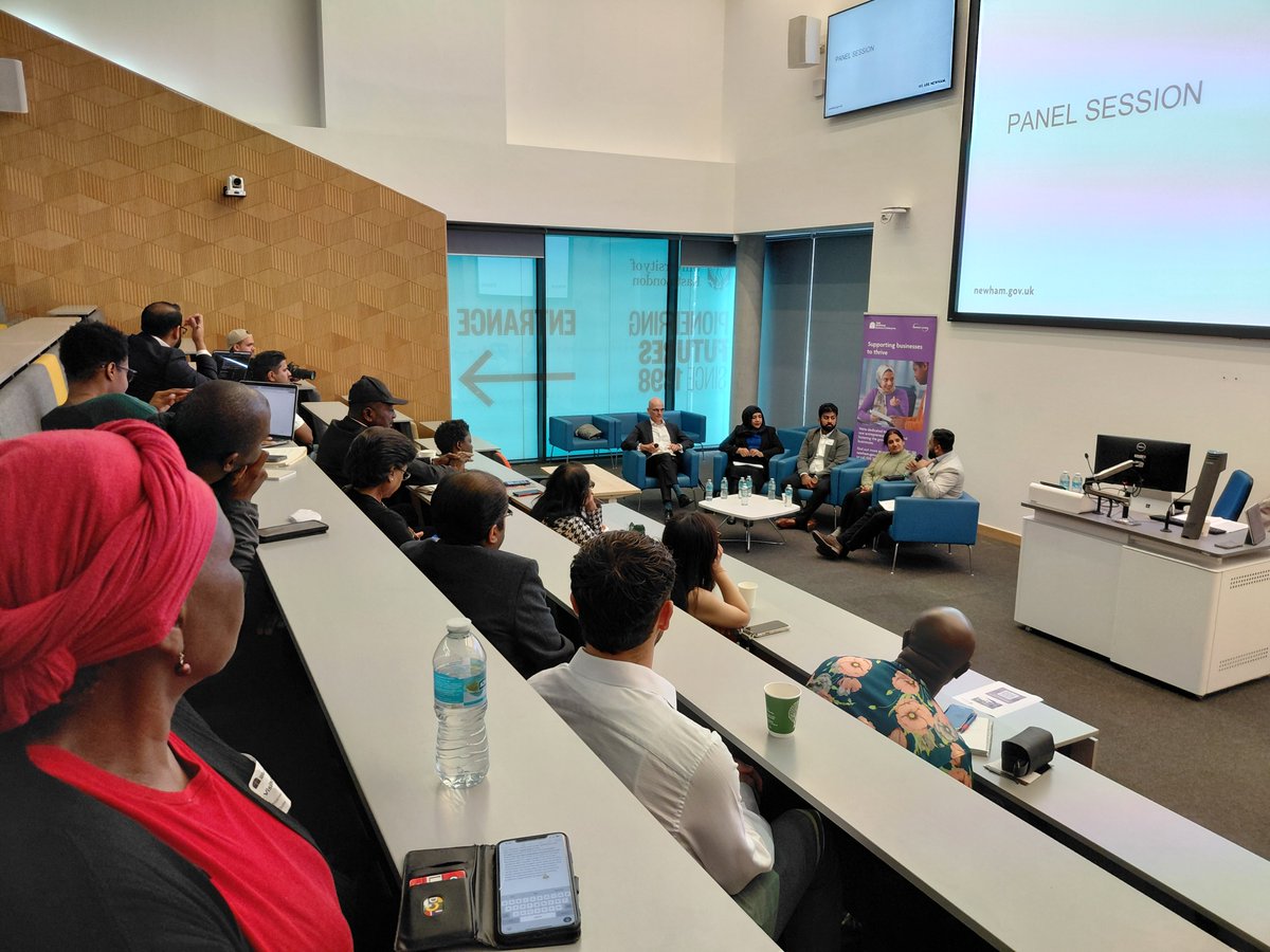 Our 3rd finance event brought together entrepreneurs &amp; experts to discuss access to finance for underrepresented groups.

Key highlights:
<a href="/BritishBBank/">British Business Bank</a> on funding barriers 
<a href="/sbi_uk/">SBI UK</a> on the ethnic funding gap
<a href="/DateSultan/">Date Sultan</a> on crowdfunding 

Huge thanks to our speakers &amp; attendees!