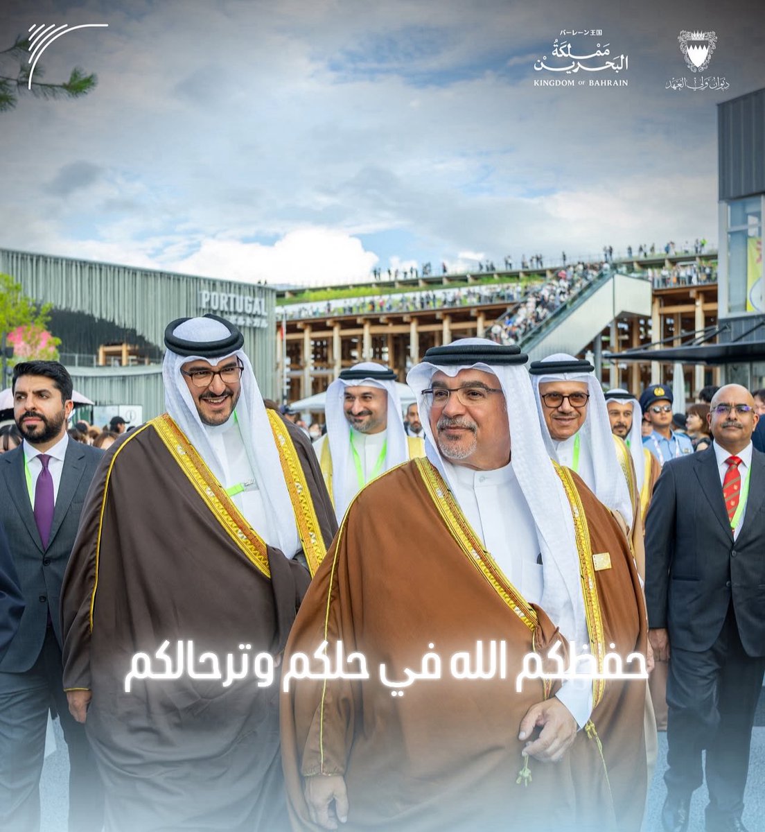 زيارة صاحب السمو الملكي ولي العهد حفظه الله الى اليابان #البحرين #ولي_العهد