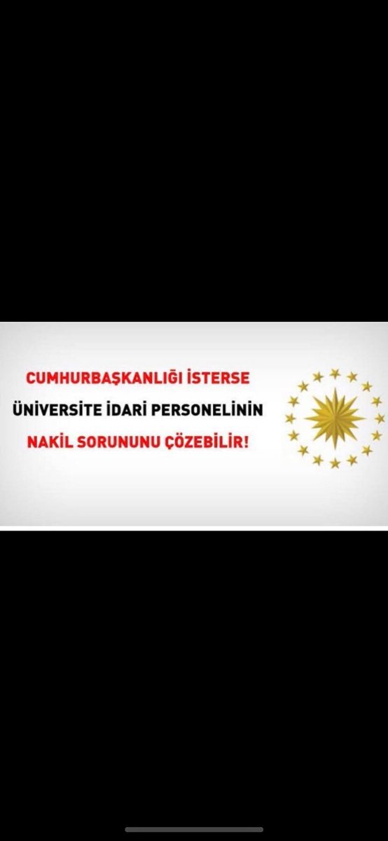 📌 Üniversite idari personeli kandırıldı!Kazanım diyerek becayişi bizlere reva görenler Allah iki cihanda kahrı perişan eylesin!Üniversite personeli isteğe bağlı merkezi tayin hakkını istiyor!

<a href="/RTErdogan/">Recep Tayyip Erdoğan</a>
<a href="/erolozvar/">Erol Özvar</a> 
<a href="/batikanaksoy/">Batıkan Aksoy</a> 
<a href="/Akparti/">AK Parti</a>
<a href="/_aliyalcin_/">Ali YALÇIN</a>

#RTEUnvAileYiliNerede