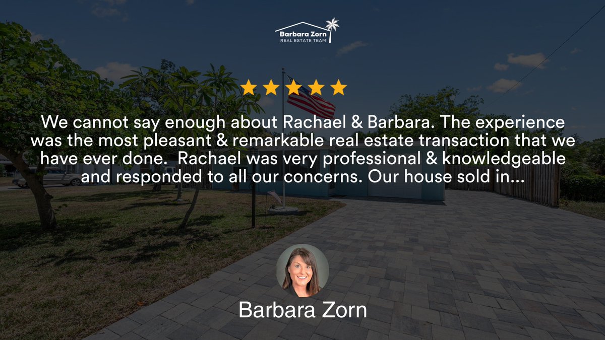 BarbaraZorn's tweet photo. My latest review in .

...
#soldbybarbara #viewbrevardhomes #betterinbrevard #bhgre #realestate #realtor#Better_Homes_and_Gardens_RE_Starhttps://rma.reviews/yrwsp4fwdaj9★★★★★285 Le Jeune Dr, Merritt Island, FL, 32953🛌 3 🛀 2 🚘 1Rachel Steven’s was wonderful !!!!RateMyAgent https://t.co/UPew7Iwa8I