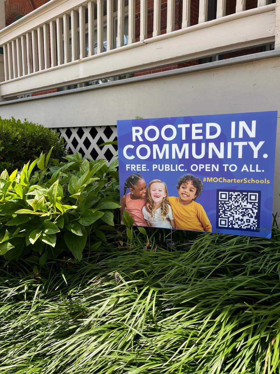 MCPSA (@mocharterschool) on Twitter photo To celebrate the new school year, MCPSA distributed yard signs to every KC and STL charter school.🌟These signs are more than decorations—they’re a symbol of pride in the sector & a way to help educate communities about public charter schools!
#MOCharterSchools #MOChartersWork To celebrate the new school year, MCPSA distributed yard signs to every KC and STL charter school.🌟These signs are more than decorations—they’re a symbol of pride in the sector & a way to help educate communities about public charter schools!
#MOCharterSchools #MOChartersWork