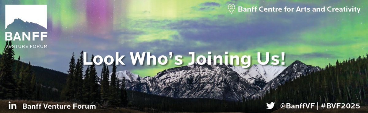 Banff Venture Forum tweet media