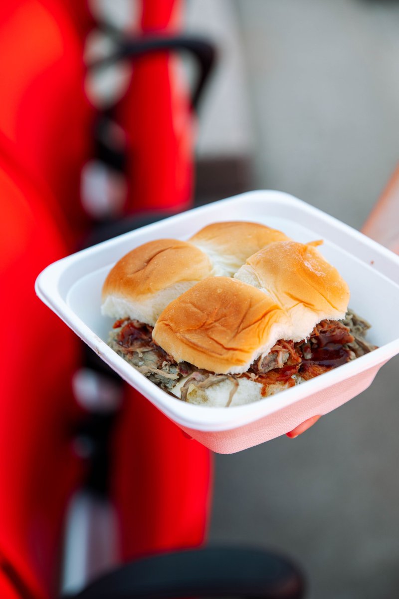 When it comes to flavor, these sliders don’t play defense. Pulled pork, havarti cheese and fried onions = an unstoppable snack. Make them yours at Sack Nation in section 115!