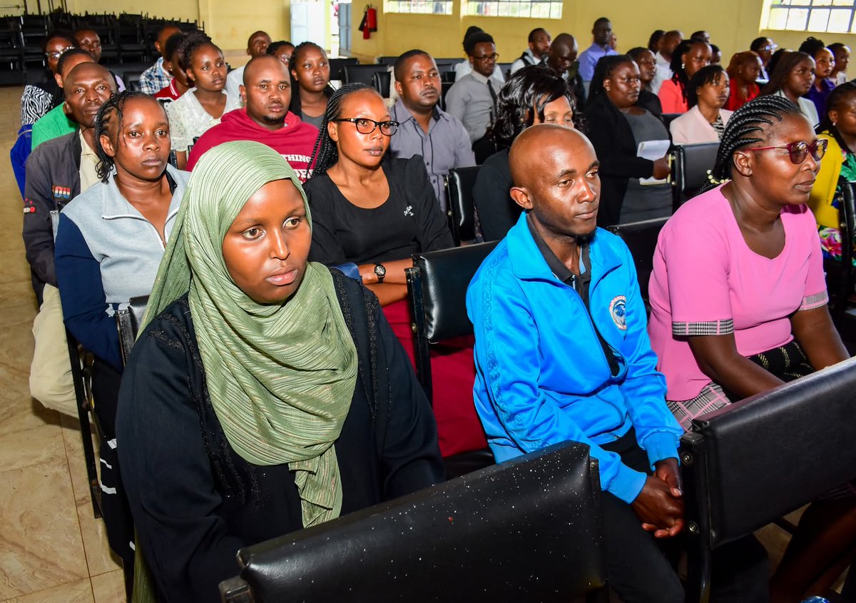 The workforce in Nyeri continues to grow, creating space and opportunities for new staff. With each intake, fresh perspectives and innovative ideas are introduced—strengthening our workplace culture and improving service delivery across the County.