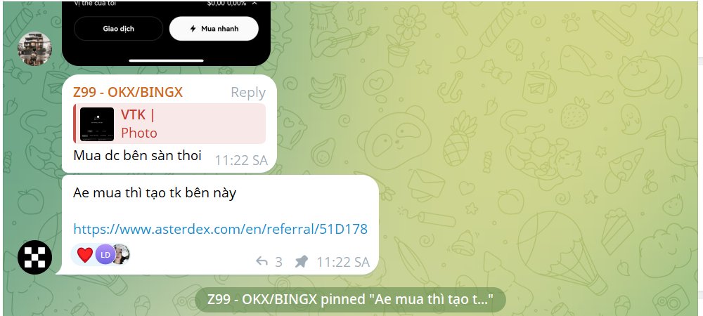 MrNVN_X's tweet photo. Mới bú được có hơn X2. Nhưng công nhận kèo Thầy cho nó vẫn có một cái gì đó đẳng cấp và khác bot thật. Cảm ơn trước > $1chốt @zack1999qtri
$ASTER https://t.co/5L0IH7F6f6