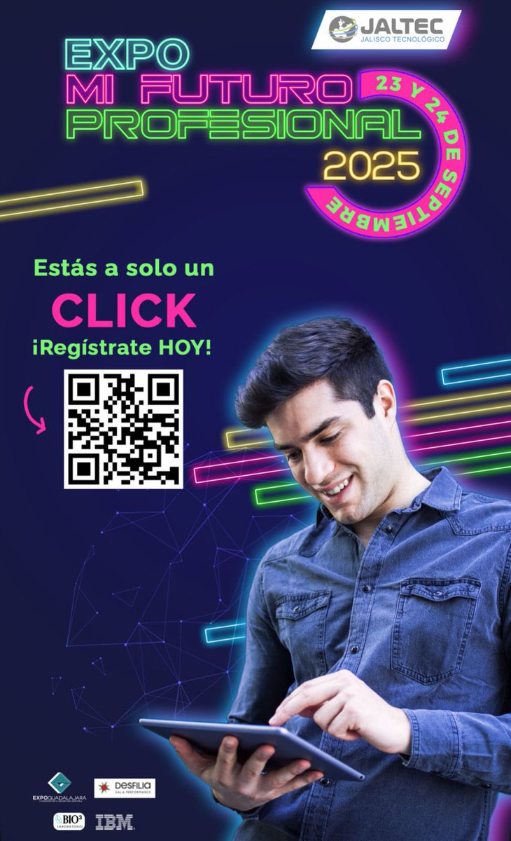 inesjp's tweet photo. No te pierdas este 23 y 24 de septiembre 🗓️ la novena edición de EXPO MI FUTURO PROFESIONAL 2025, evento diseñado para las y los jóvenes que están próximos a comenzar con su formación profesional. https://t.co/FBmGFUBQyk