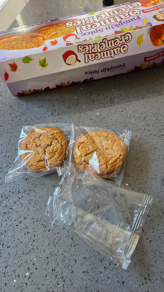 Hold on....#littledebbie #pumpkinspice