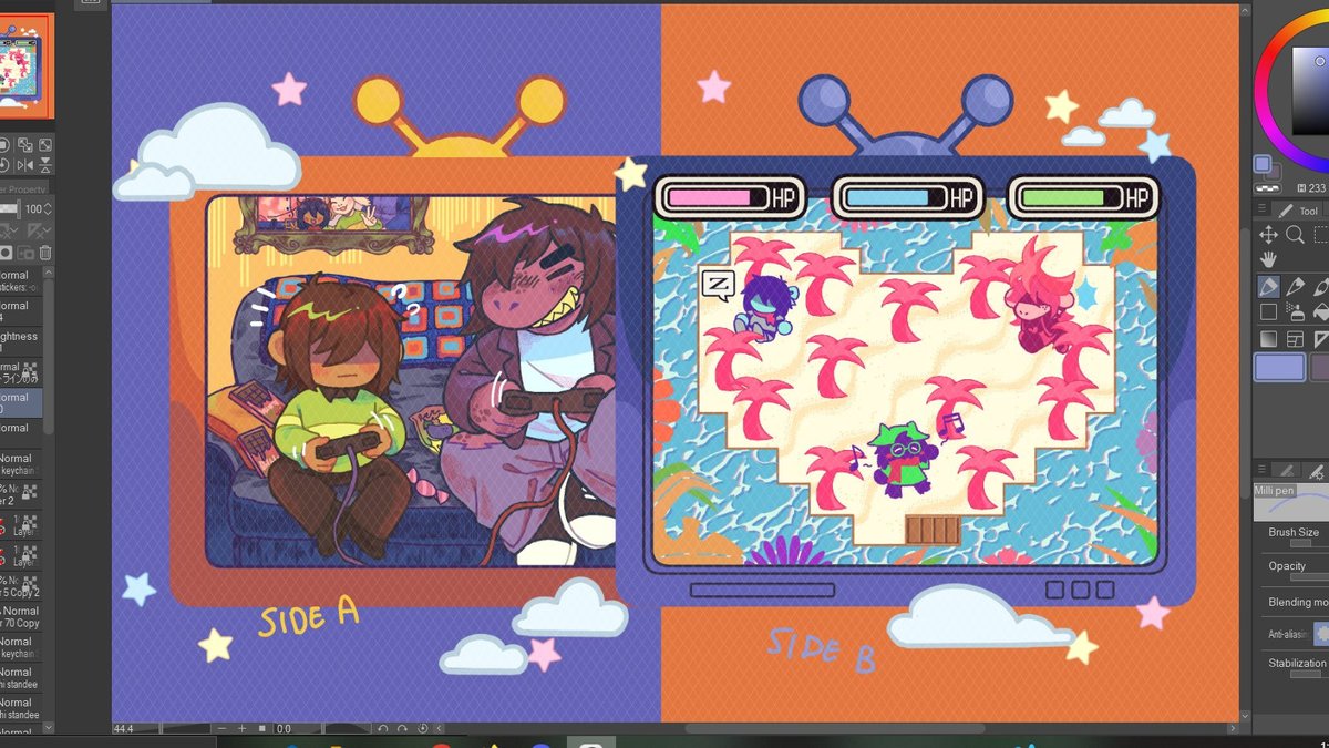 Keychain design... my bubus.... #deltarune