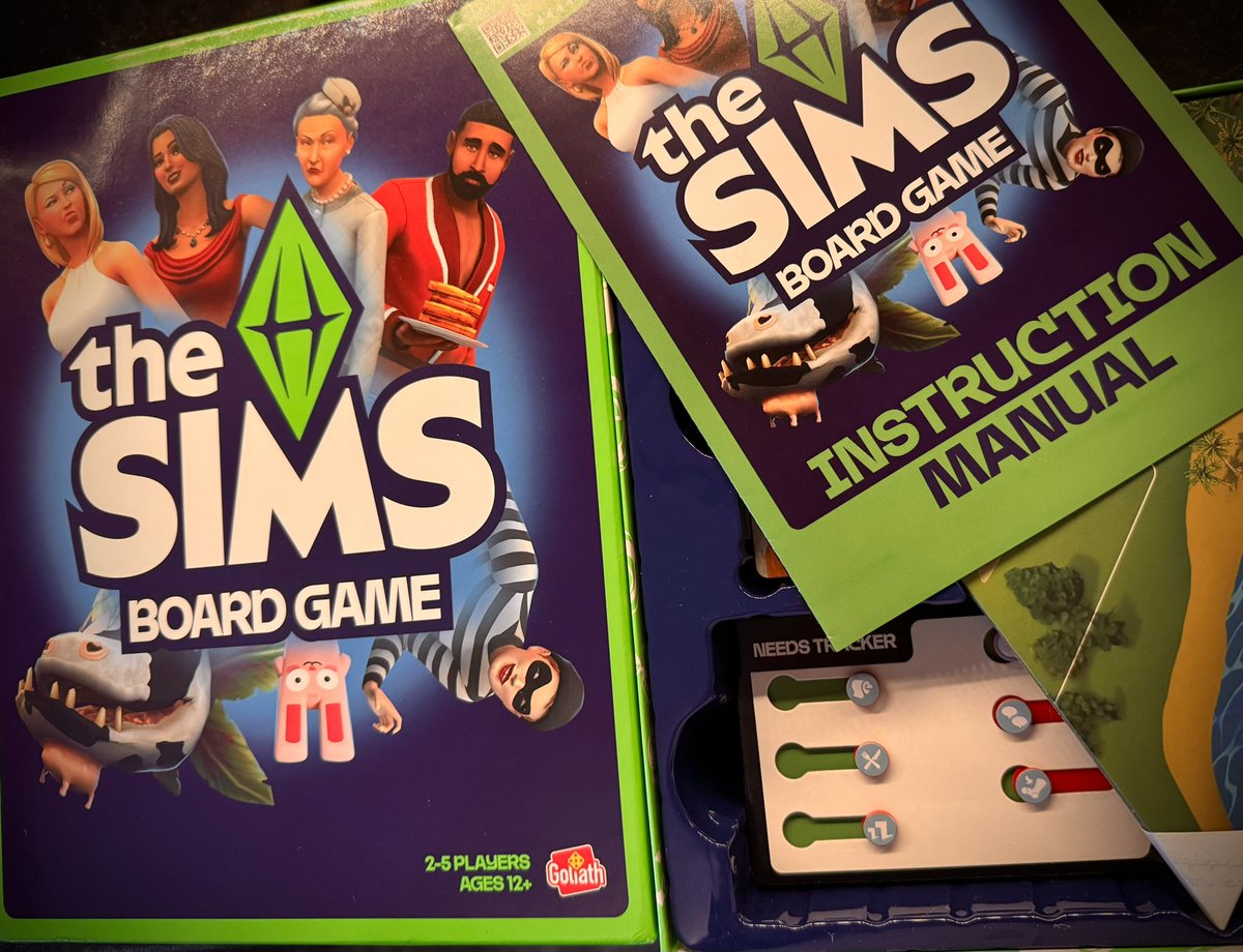 5SimLane's tweet photo. A New Way To Play! 💚🎲 @TheSims @GoliathGamesUK #TheSims https://t.co/G87koG3Gx9