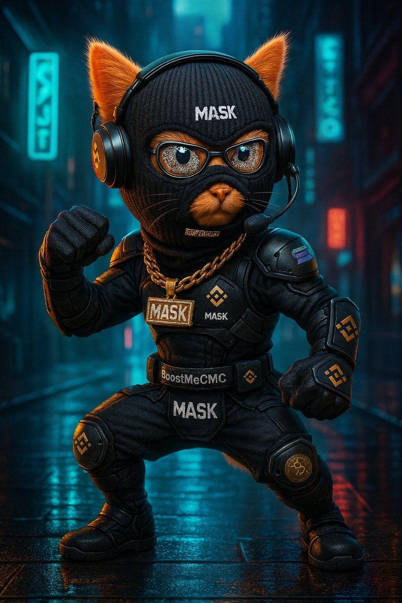 PinkUnicorn80_'s tweet photo. From the shadows, $MASK will rise. 😺🥷

One CEX listing this week, but how many will we see by 2 weeks from now? 👀👀 https://t.co/uqrgD4sj14