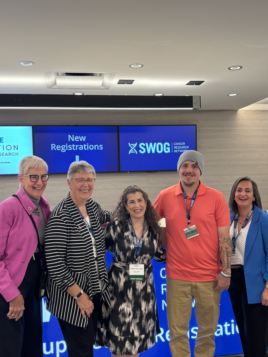 JJSingleton1's tweet photo. In Chicago for the @SWOG fall meeting. Im a year into my term as community advocate for all Advanced cancers. Beyond blessed to be around amazing medical professionals and advocates while we try to make research and clinical trials the best they can be for all patients
#swog https://t.co/kTDmbfyzRS