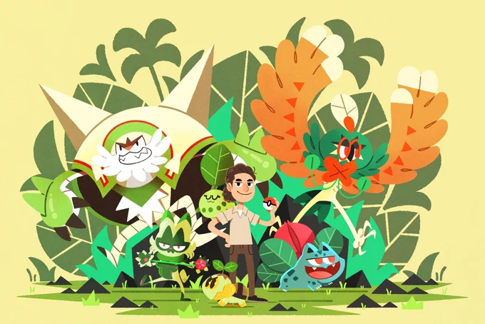 An old grass type team commission