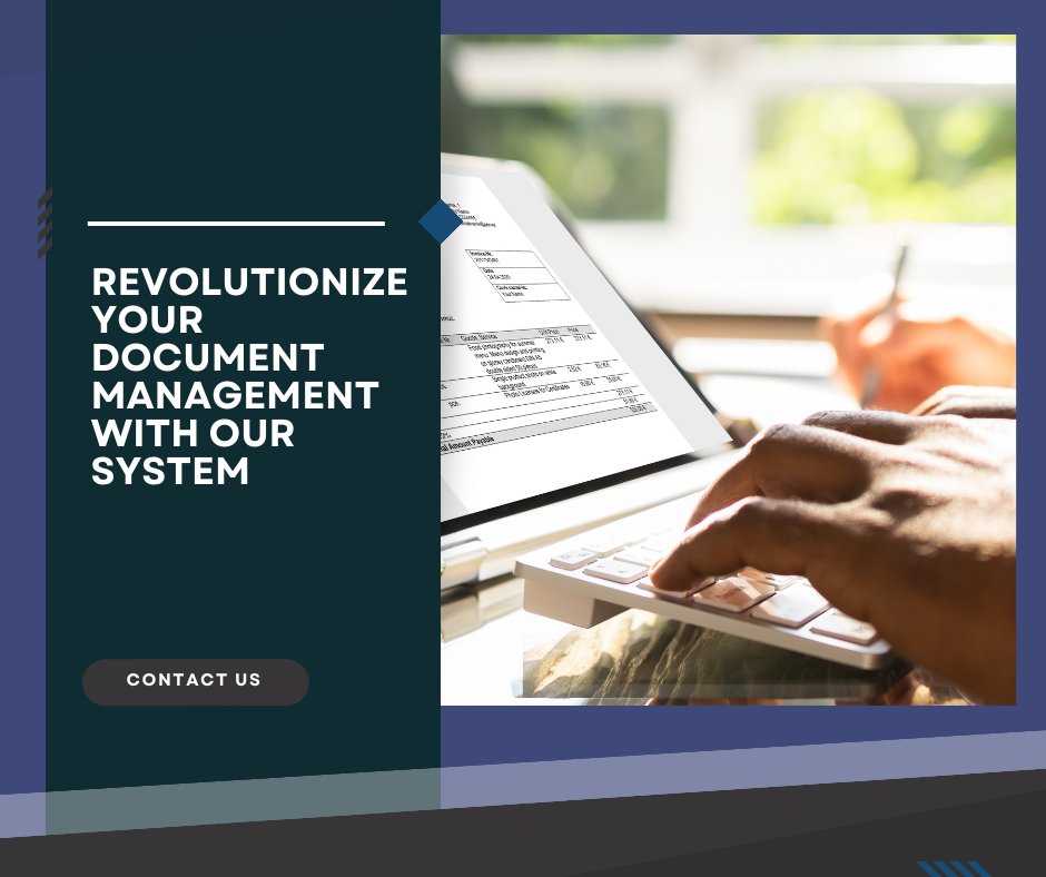 Da_Com_Office's tweet image. Boost collaboration, improve security and automate processes with our Document Management System. Let&apos;s talk about how we can revolutionize your document management. 

Contact us today!

#DocumentManagementSystem #SmartCollaboration