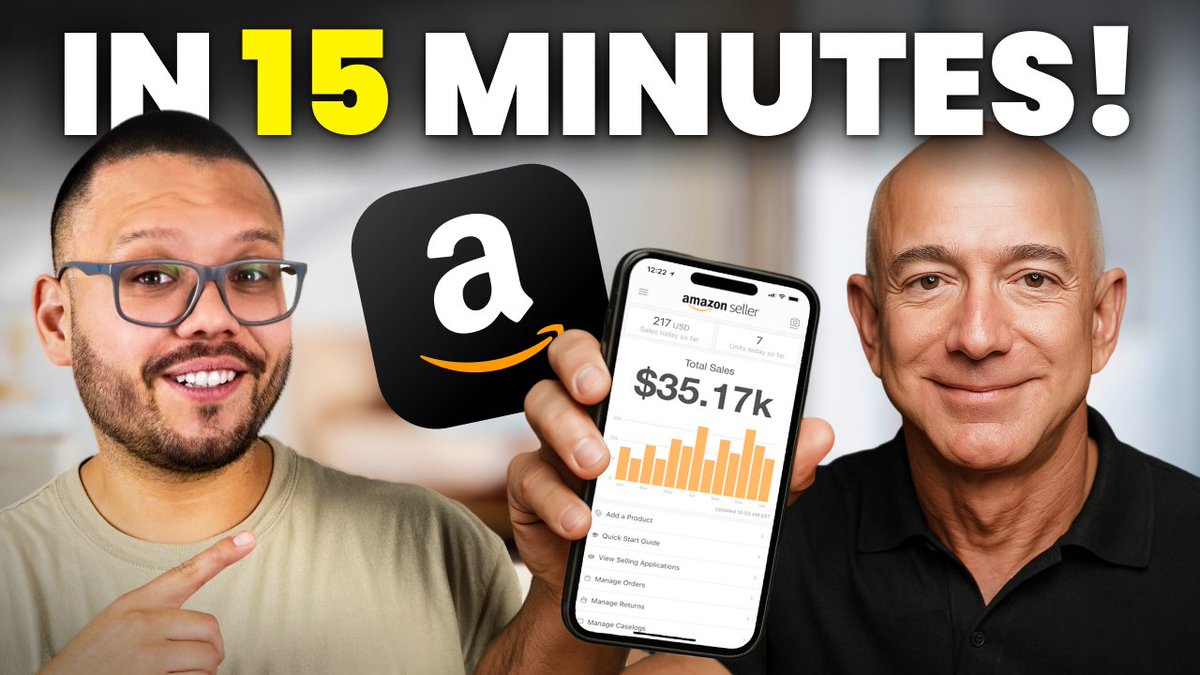 🚀 Want to start selling on Amazon? This step-by-step guide shows you how to launch your store, automate with AutoDS, and scale faster with less stress. 💡 Perfect for beginners &amp; pros ready to tap into Amazon’s massive customer base.

👉 Watch now  youtu.be/kFYHyqAwKAI